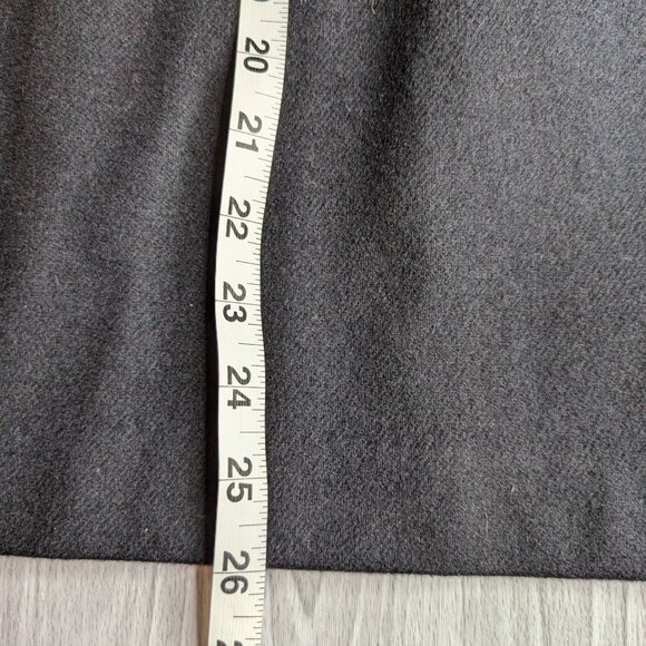 Vintage Sag Harbor Black Wool Pencil Skirt Size 14 - Picture 10 of 10